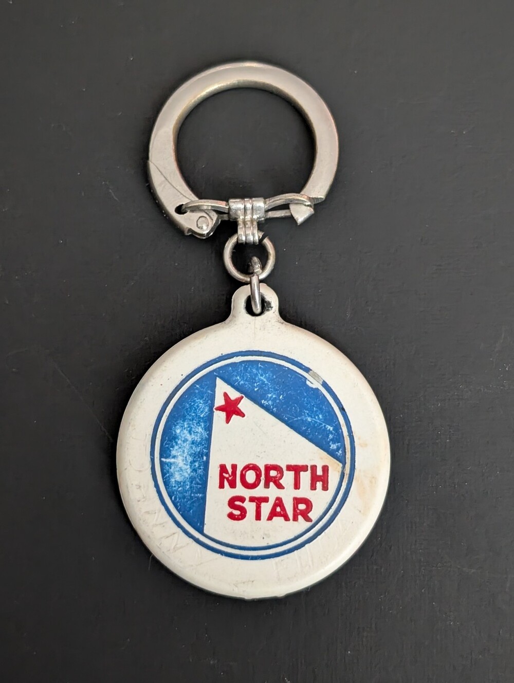 Vintage North Star Gasoline - North Star Oil - Advertising Key Chain - Rare!!